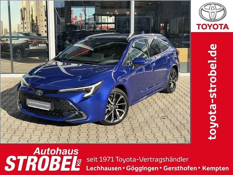 Juniper blue metallic Gebraucht 2023 Toyota Corolla Lounge Limousine | 29.880 € (Etwas zu teuer) - Bild 1/4