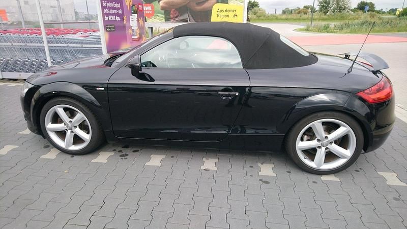 Schwarz Gebraucht 2010 Audi TT Roadster S-Line Cabrio | 12.200 € (Fairer Preis) - Bild 1/4