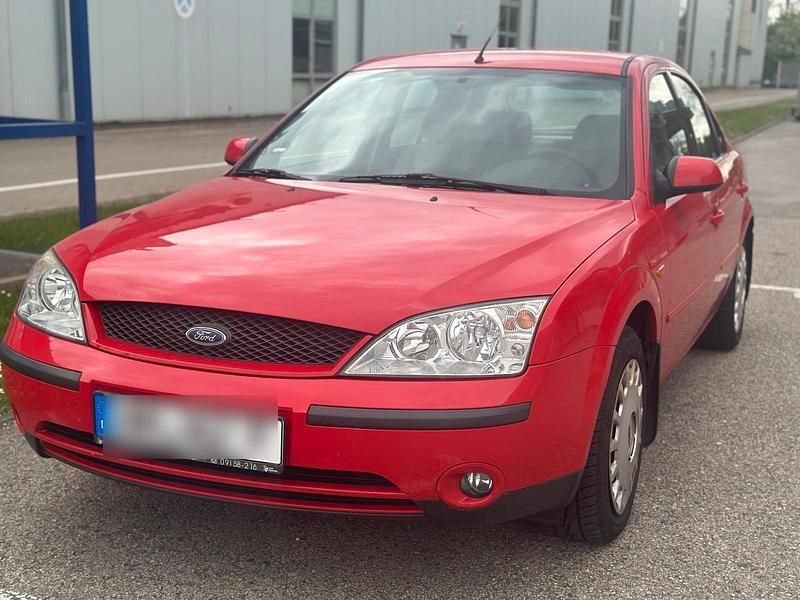 Rot Gebraucht 2002 Ford Mondeo Limousine | 2.200 € - Bild 1/4