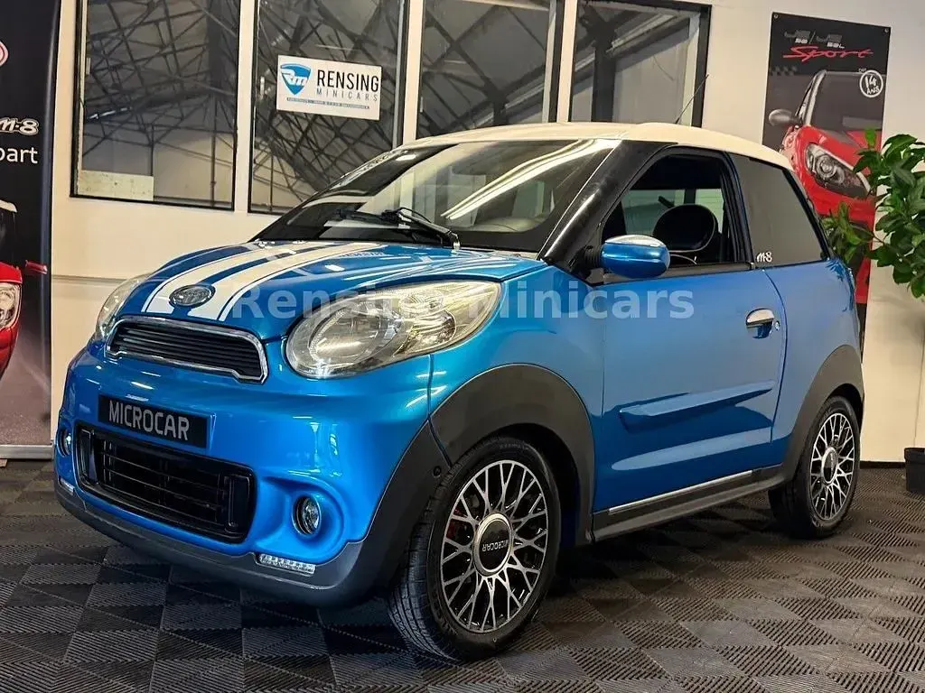 Gebraucht Microcar M8 2012 Blau Kleinwagen
