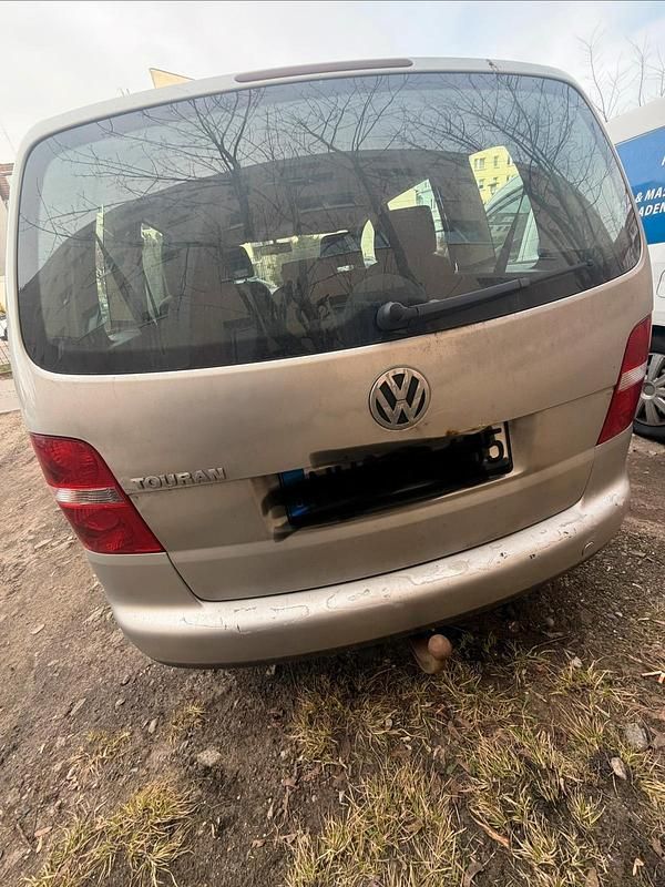 Gebraucht VW Touran 102 PS (75 kW) 2004 Silber Van / Kleinbus