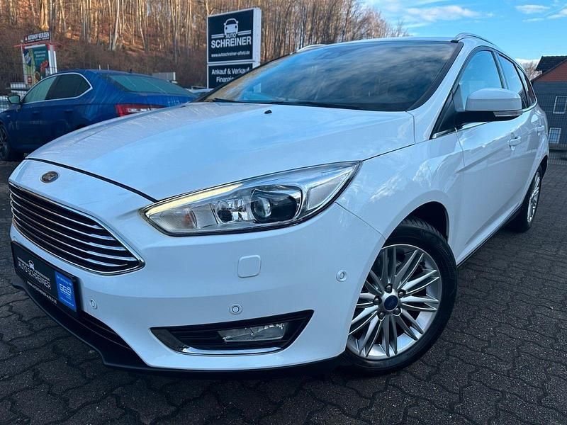 Gebraucht Ford Focus Titanium 150 PS (110 kW) 2017 Weiß Kombi