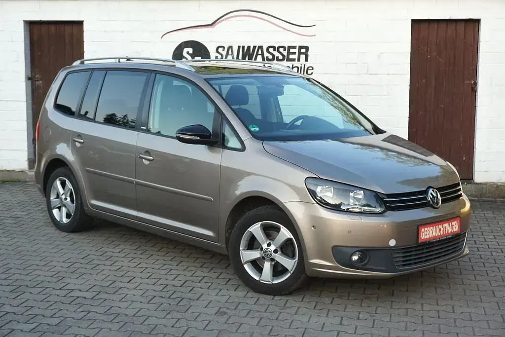 Gebraucht VW Touran 105 PS (77 kW) 2012 Beige Van / Kleinbus