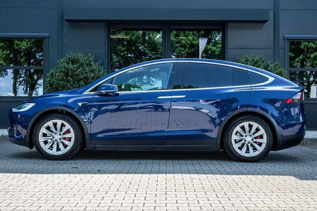Usado Tesla Model X Performance 450 kW (612 CV) 2019 Azul SUV