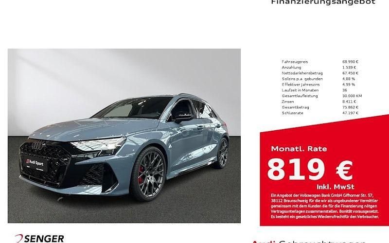 Gebraucht Audi RS3 Ambiente 400 PS (294 kW) 2025 Grau Limousine