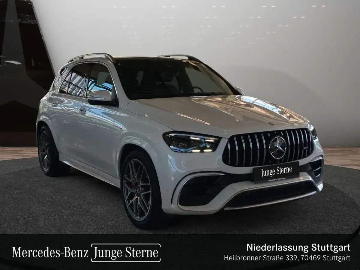 Gebraucht Mercedes GLE63 AMG AMG 612 PS (450 kW) 2025 Manufaktur opalithweiß bright SUV
