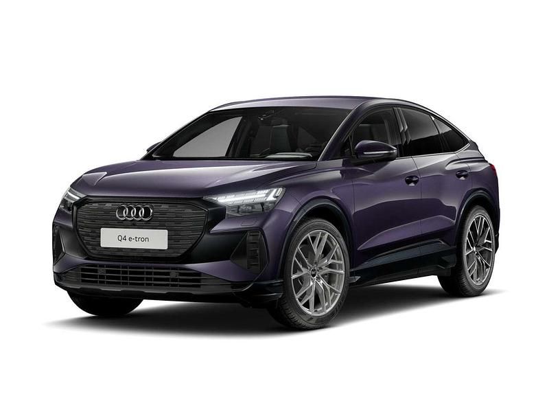 Gebraucht Audi Q4 e-tron 210 kW (286 PS) 2025 Auroraviolett metallic SUV