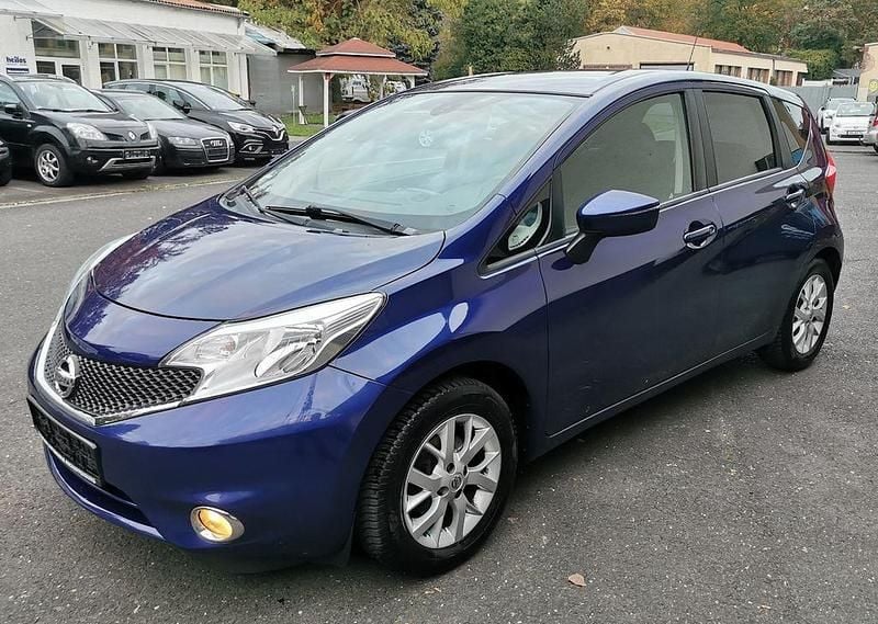 Blau Gebraucht 2016 Nissan Note Acenta+ Van / Kleinbus | 5.600 € (Guter Preis) - Bild 1/4