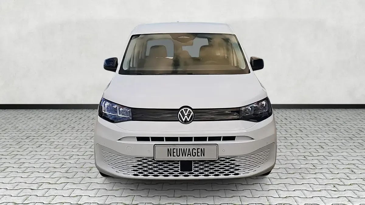 Neu VW Caddy 102 PS (75 kW) 2025 Candyweiß Van / Kleinbus