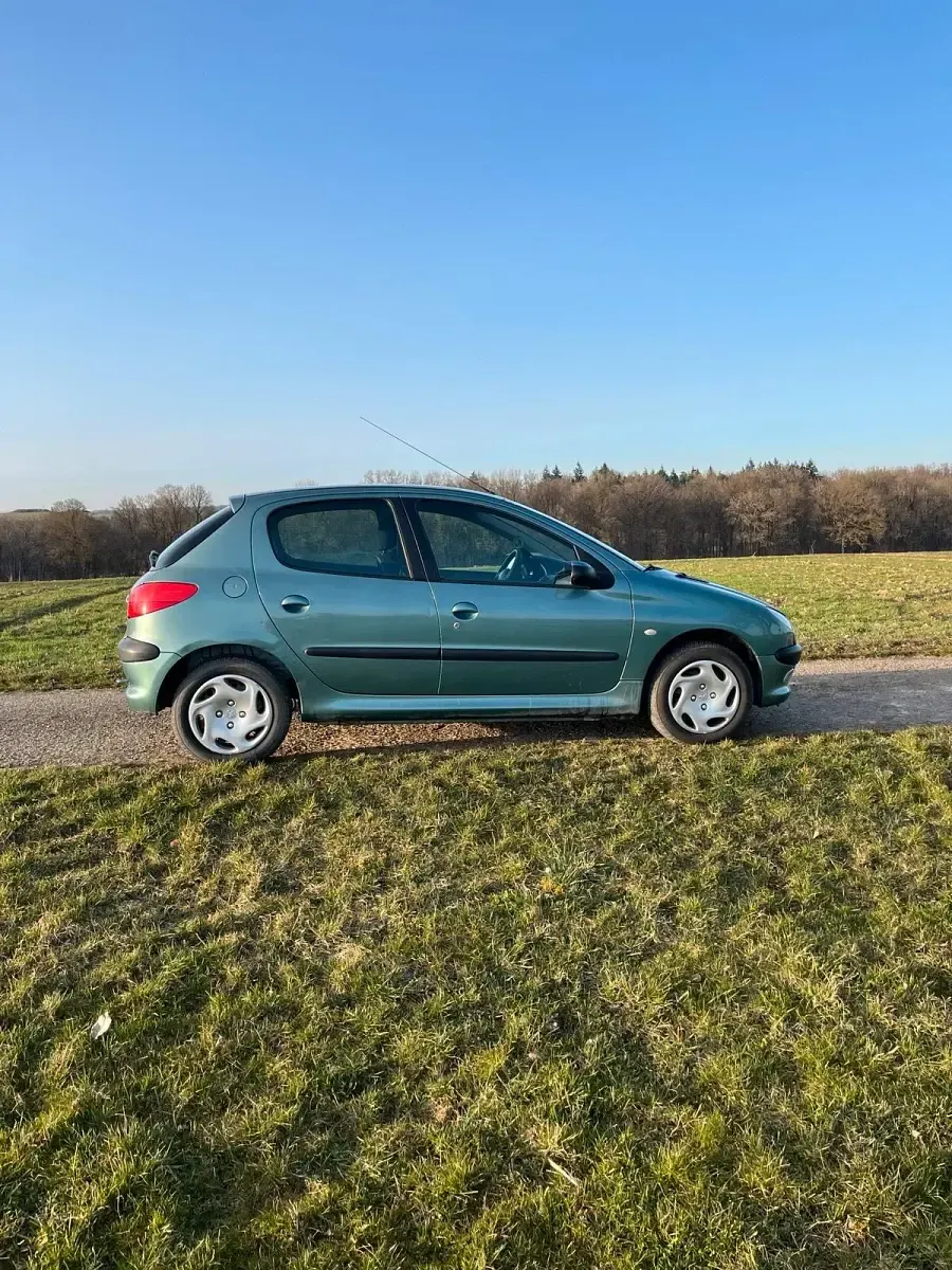 Gebraucht Peugeot 206 60 PS (44 kW) 2001 Grün Kleinwagen