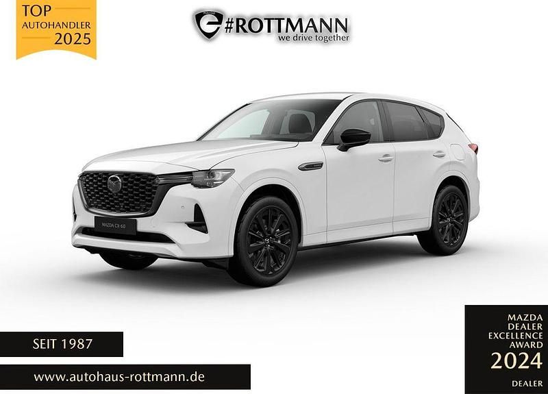 Weiß Neu 2025 Mazda CX-60 Homura-Line SUV | 53.770 € (Teuer) - Bild 1/4