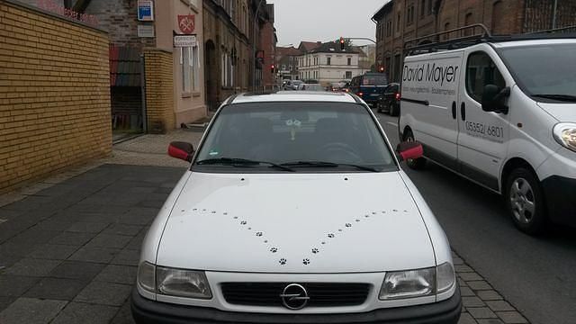 Gebraucht Opel Astra 60 PS (44 kW) 1995 Weiß Kleinwagen