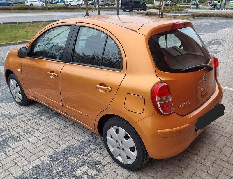 Gebraucht Nissan Micra 80 PS (58 kW) 2011 Orange Kleinwagen