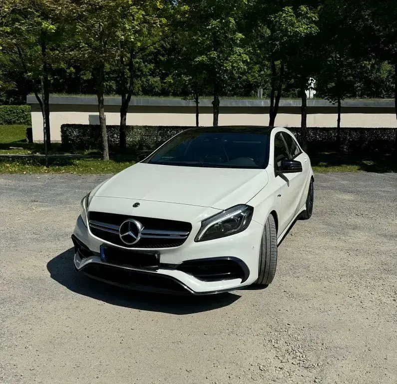 Gebraucht Mercedes A45 AMG AMG 381 PS (280 kW) 2018 Weiß Limousine