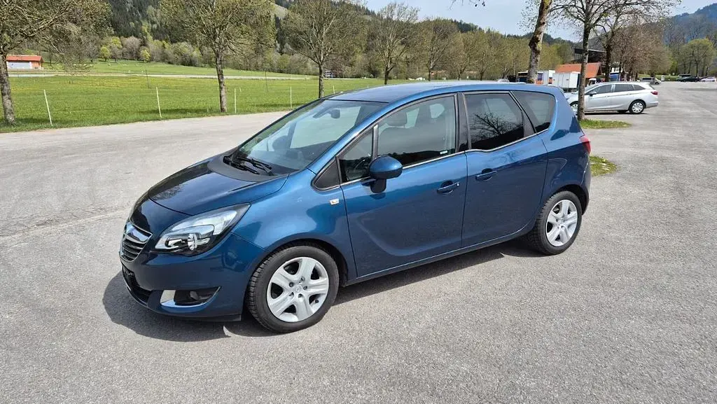 Gebraucht Opel Meriva Innovation 136 PS (100 kW) 2017 Nacht blau met Van / Kleinbus