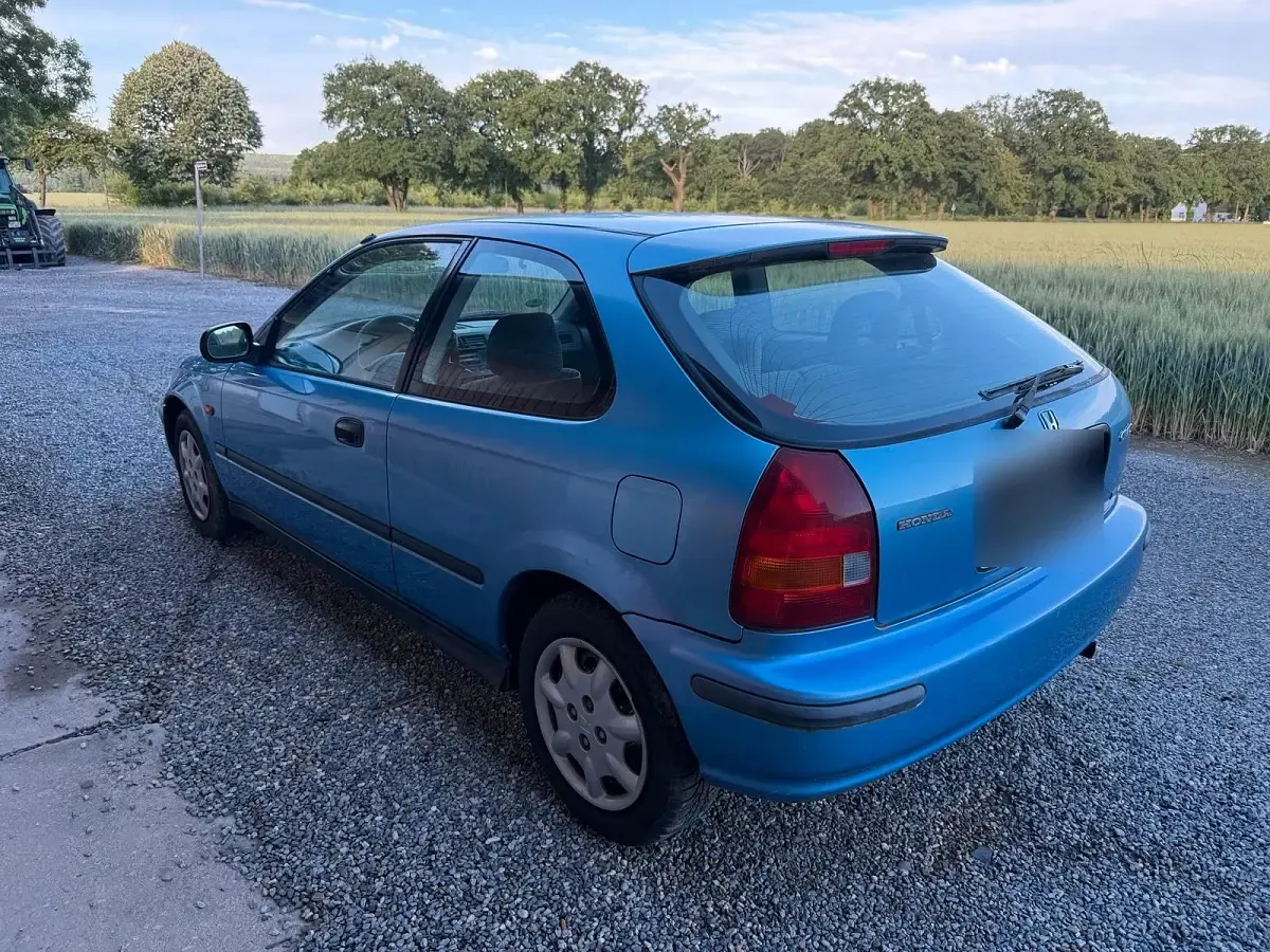 Gebraucht Honda Civic 90 PS (66 kW) 1998 Blau Kleinwagen