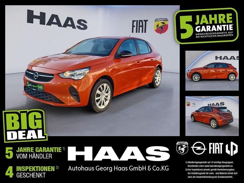 Power orange/dynamik orange Gebraucht 2022 Opel Corsa-e Edition Kleinwagen | 15.480 € (Fairer Preis) - Bild 1/4