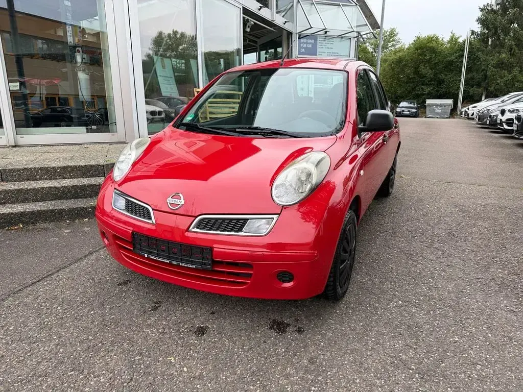 Gebraucht Nissan Micra Visia 65 PS (47 kW) 2010 Rot Kleinwagen
