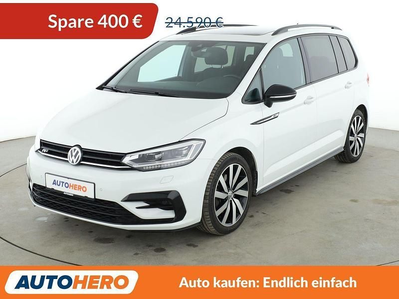 Weiß Gebraucht 2019 VW Touran Highline Van / Kleinbus | 24.190 € (Fairer Preis) - Bild 1/3