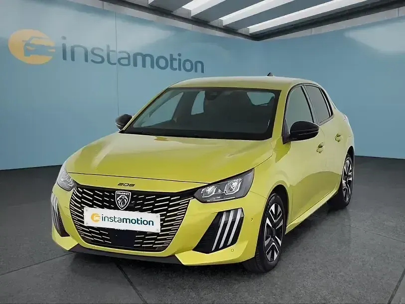 Gebraucht Peugeot 208 Allure 101 PS (74 kW) 2024 Gelb Kleinwagen