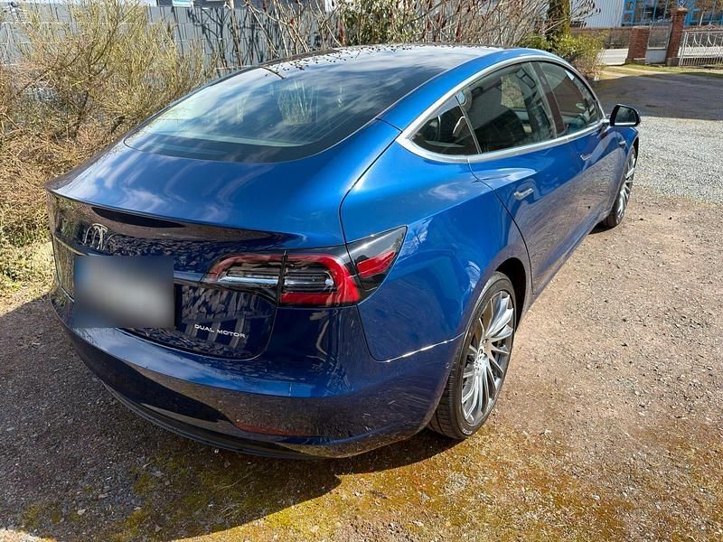 Gebraucht Tesla Model 3 316 kW (430 PS) 2019 Blau Limousine