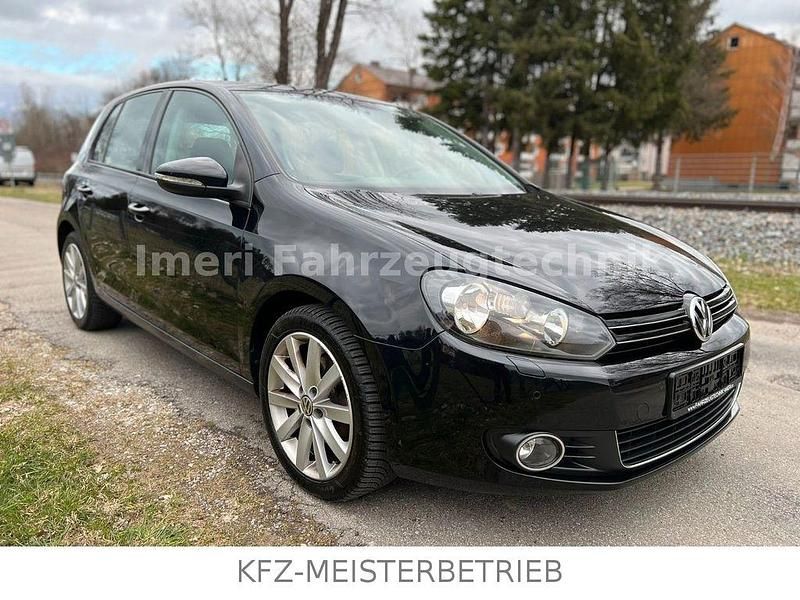 Gebraucht VW Golf VI Highline 122 PS (89 kW) 2009 Schwarz Kleinwagen