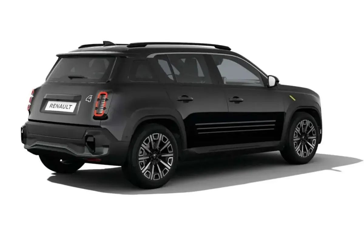 Neu Renault 4 E-Tech Iconic 110 kW (150 PS) 2025 Blackpearl schwarz SUV