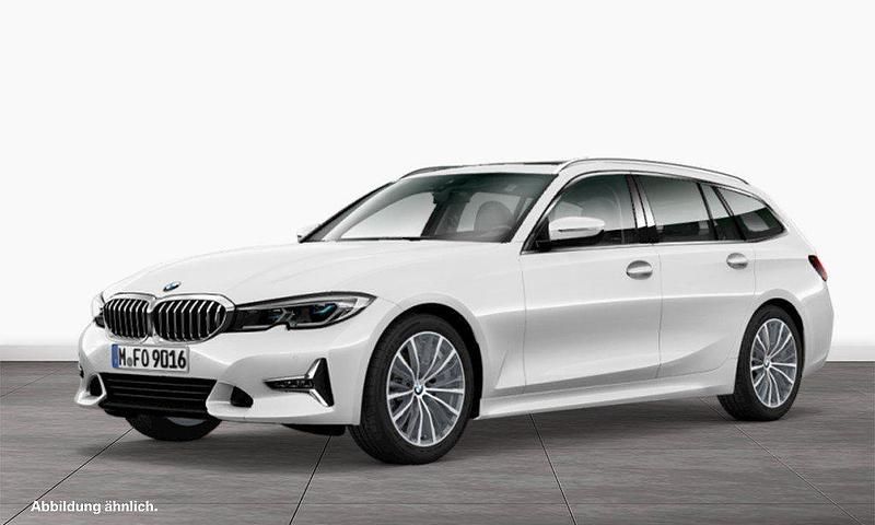 Mineralweiß Gebraucht 2019 BMW 330 Luxury Line Kombi | 33.330 € (Fairer Preis) - Bild 1/3
