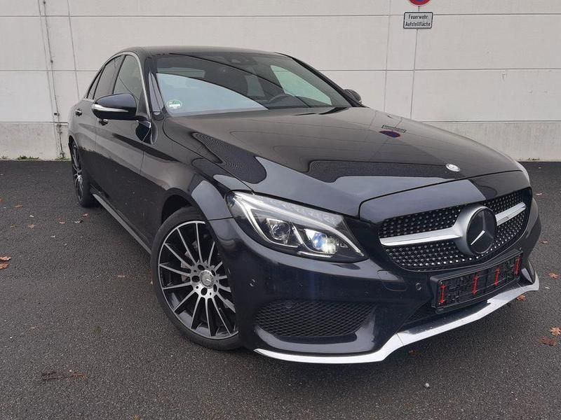 Schwarz Gebraucht 2014 Mercedes C220 AMG Limousine | 17.290 € (Etwas zu teuer) - Bild 1/4