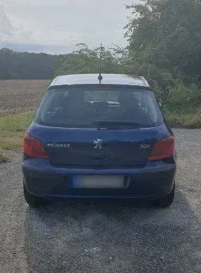 Gebraucht Peugeot 307 88 PS (64 kW) 2005 Blau Kleinwagen