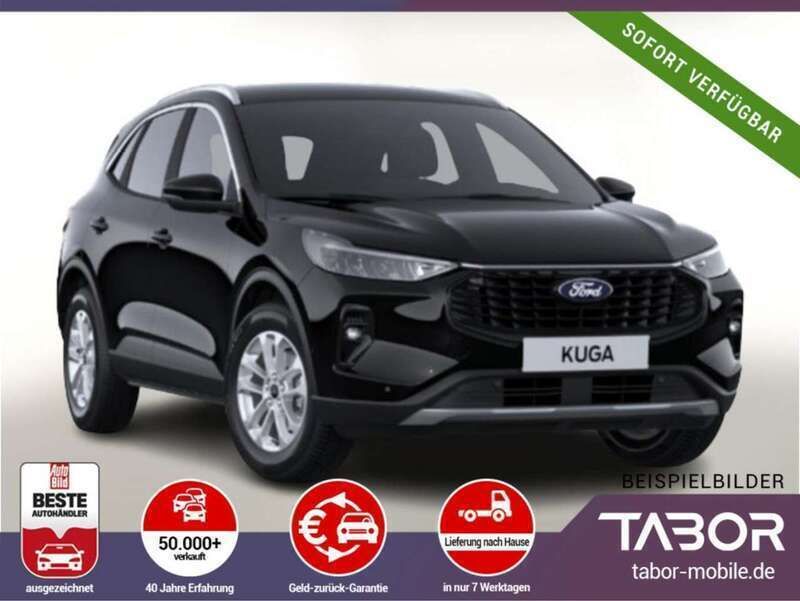 Agate black metallic Neu 2025 Ford Kuga Titanium SUV | 32.688 € (Superpreis) - Bild 1/4