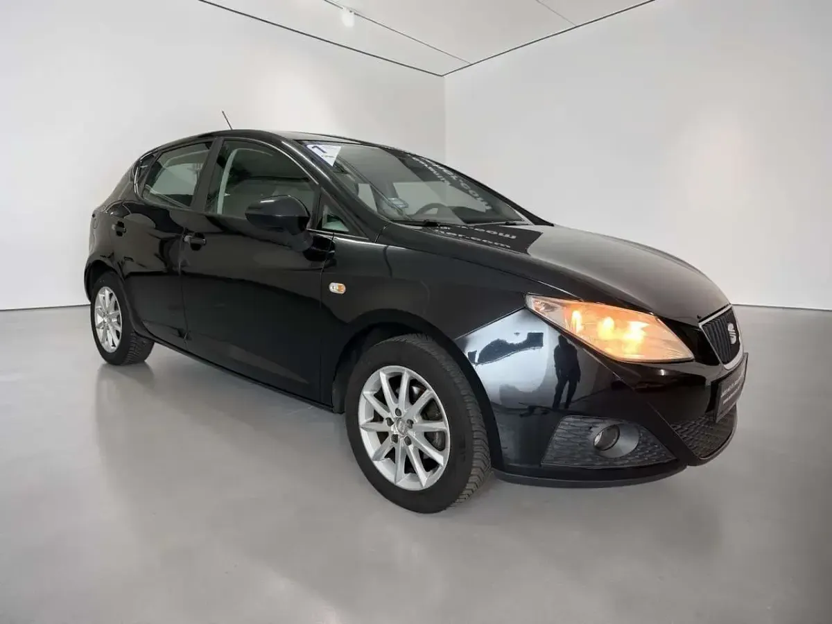 Gebraucht Seat Ibiza Style 86 PS (63 kW) 2012 Schwarz Kleinwagen