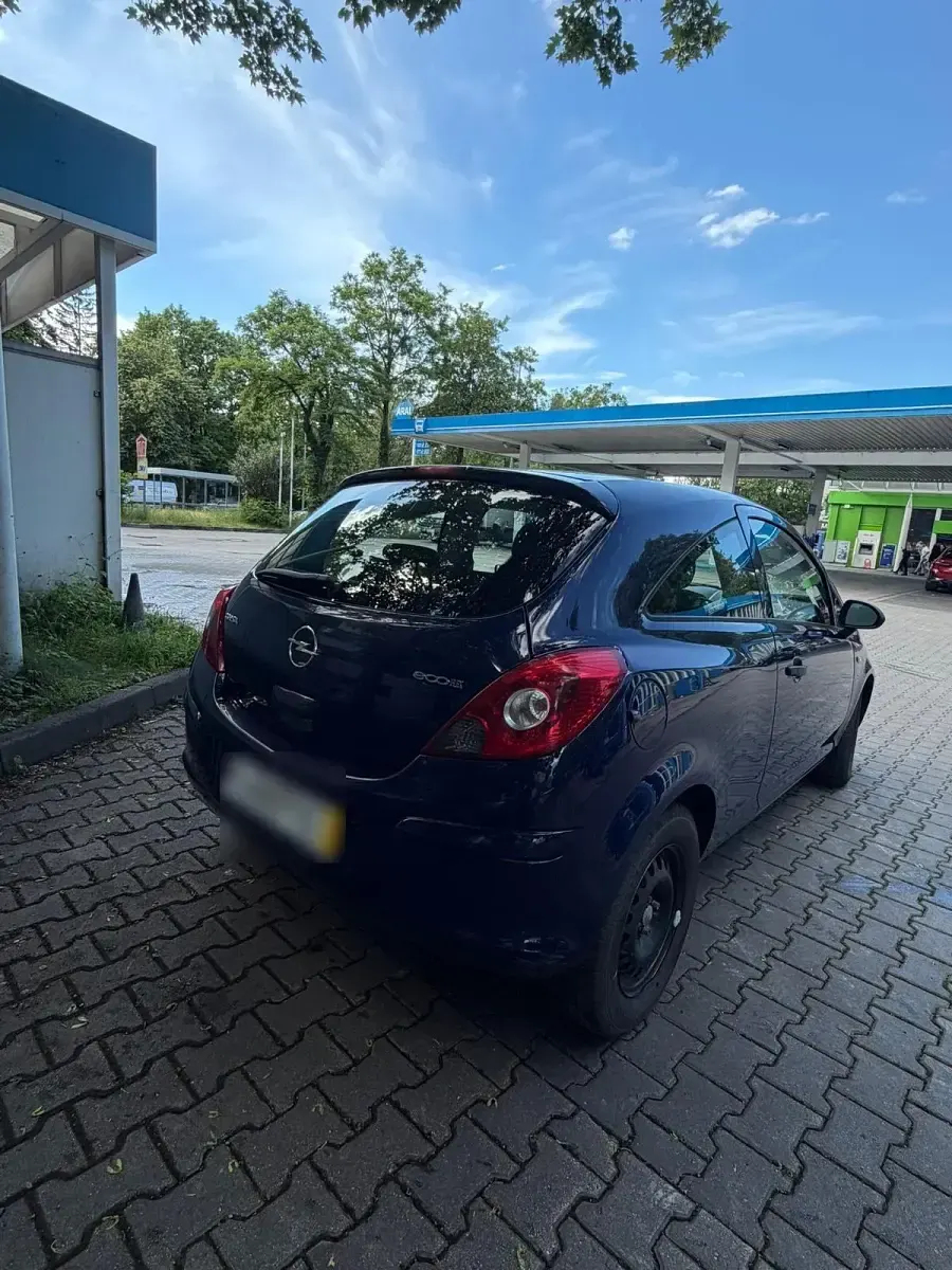 Gebraucht Opel Corsa 60 PS (44 kW) 2009 Blau Kleinwagen