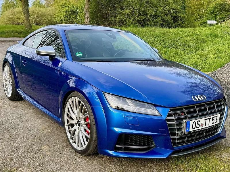Blau Gebraucht 2015 Audi TTS Design Coupé | 27.299 € (Fairer Preis) - Bild 1/4