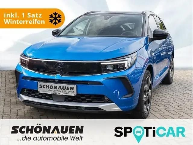 Blau Gebraucht 2022 Opel Grandland X Ultimate SUV | 26.450 € (Etwas zu teuer) - Bild 1/4