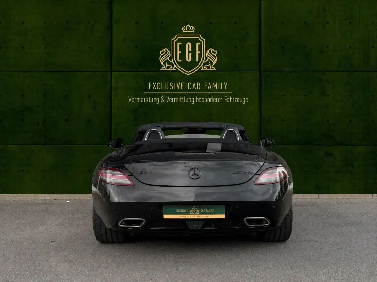 Gebraucht Mercedes SLS AMG AMG 571 PS (419 kW) 2012 Schwarz Cabrio