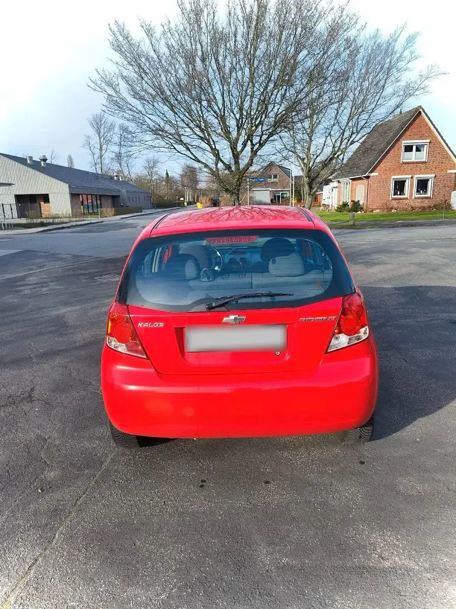 Gebraucht Chevrolet Kalos 71 PS (52 kW) 2008 Rot Kleinwagen