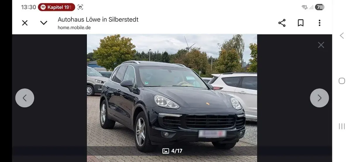 Gebraucht Porsche Cayenne 262 PS (192 kW) 2015 Blau SUV