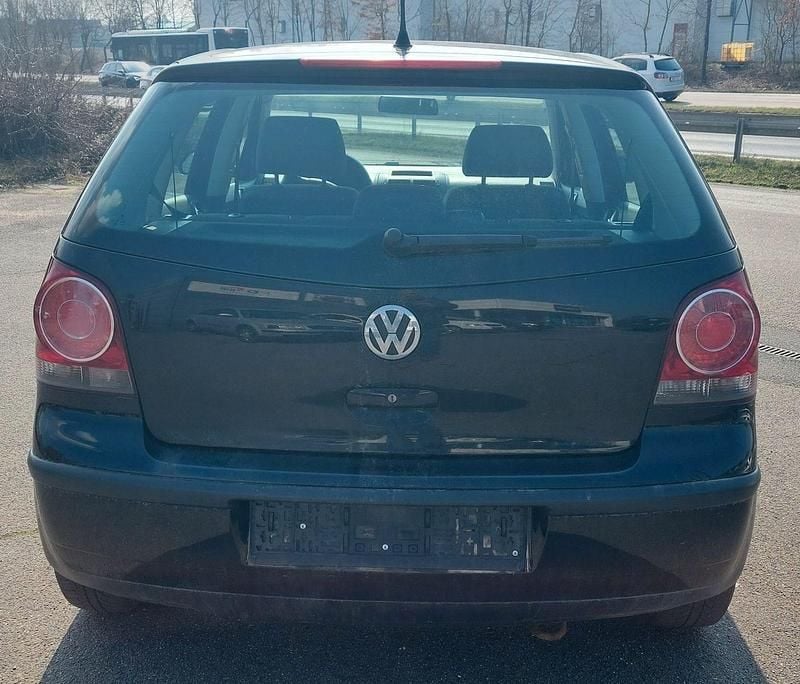 Gebraucht VW Polo Trendline 69 PS (50 kW) 2009 Schwarz Kleinwagen