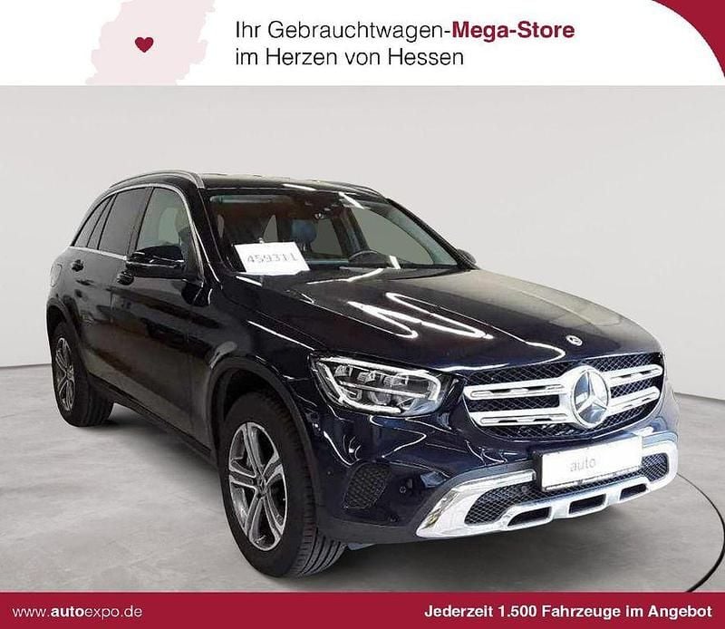 Cavansitblau metallic Gebraucht 2022 Mercedes GLC300e Exclusive SUV | 31.990 € (Fairer Preis) - Bild 1/4