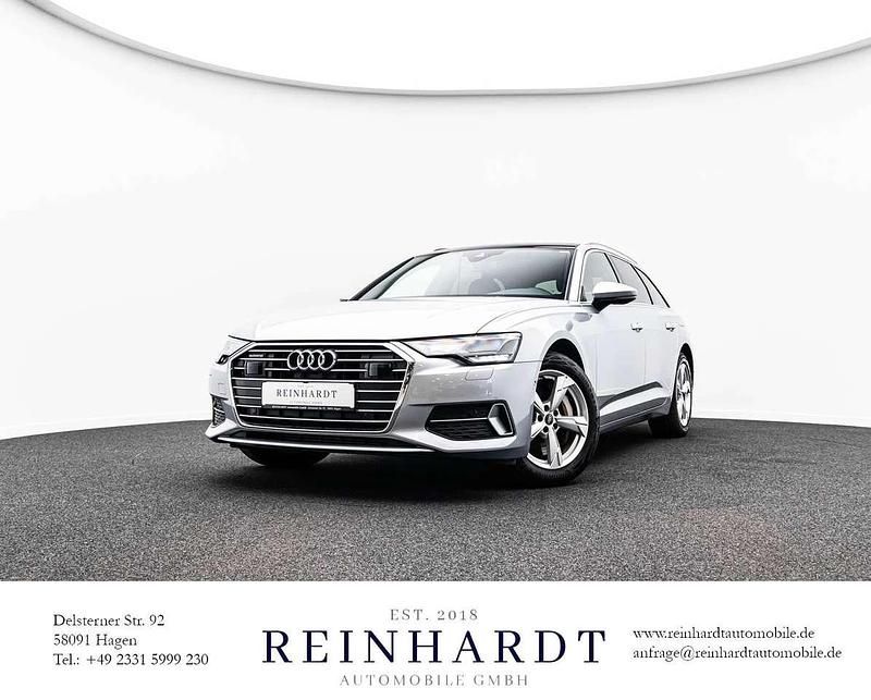 Florettsilber metallic Gebraucht 2021 Audi A6 Sport Kombi | 31.960 € (Superpreis) - Bild 1/3