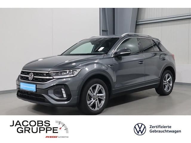 Indiumgrau Gebraucht 2022 VW T-Roc R-line SUV | 24.970 € (Fairer Preis) - Bild 1/3