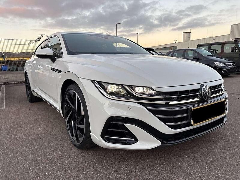 Weiß Gebraucht 2021 VW Arteon R-line Kombi | 26.300 € (Superpreis) - Bild 1/4