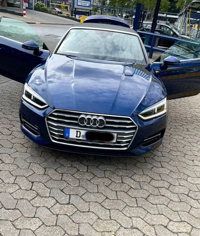 Gebraucht Audi A5 Cabriolet 252 PS (185 kW) 2018 Blau Cabrio