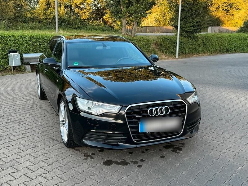 Schwarz Gebraucht 2014 Audi A6 S-Line Kombi | 13.800 € (Guter Preis) - Bild 1/4