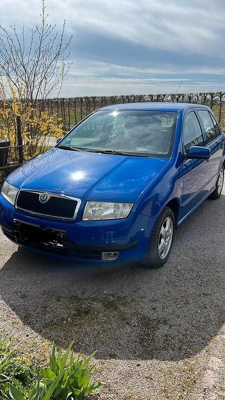 Blau Gebraucht 2003 Skoda Fabia Kleinwagen | 1.000 € (Superpreis) - Bild 1/1