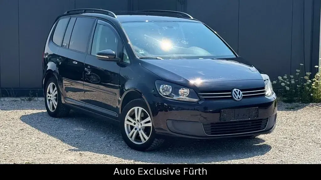 Gebraucht VW Touran Comfortline 140 PS (102 kW) 2011 Schwarz Van / Kleinbus