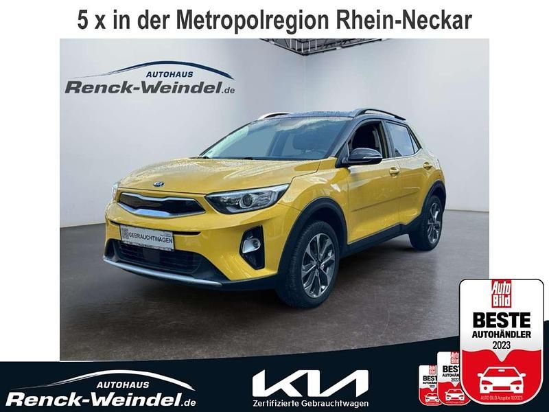 Bmy) most yellow/black m (gelb Gebraucht 2019 Kia Stonic Spirit SUV | 17.289 € (Etwas zu teuer) - Bild 1/4