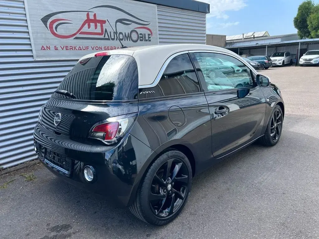 Gebraucht Opel Adam Glam 69 PS (50 kW) 2015 Schwarz Kleinwagen
