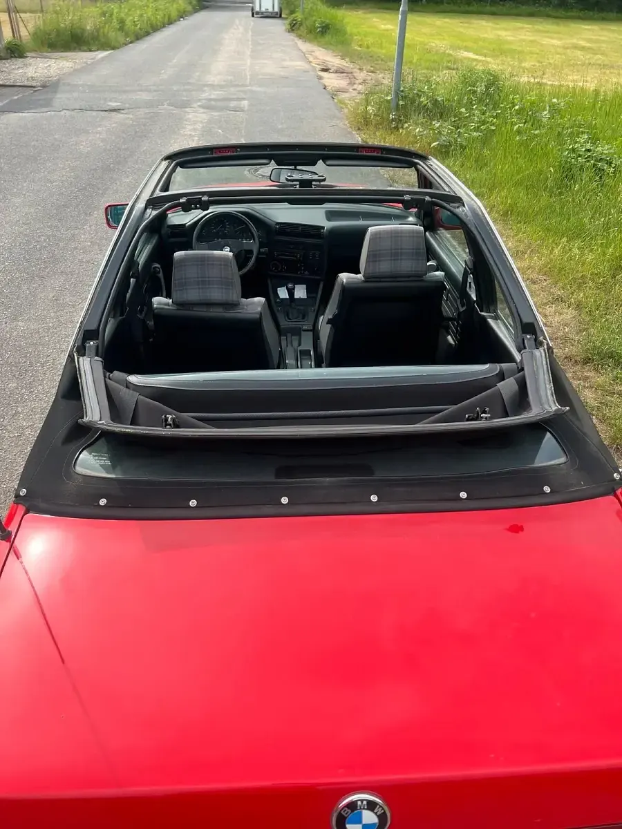 Gebraucht BMW 316 100 PS (73 kW) 1991 Rot Cabrio